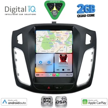 DIGITAL IQ BXC 3855_CPAA TESLA STYLE for FORD FOCUS mod. 2011-2017