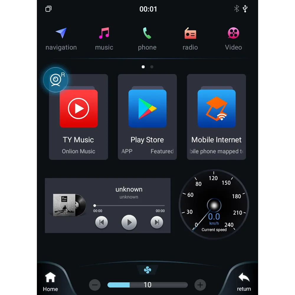 LENOVO SSX 9964_CPA TESLA STYLE for FORD KUGA mod. 2013-2019