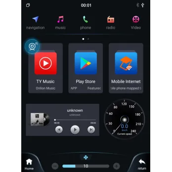 LENOVO SSX 9964_CPA TESLA STYLE for FORD KUGA mod. 2013-2019