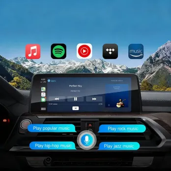 DIGITAL IQ BM 005W CPAA (WIRELESS CARPLAY / ANDROID AUTO BOX for BMW- MINI with NBT system - 2 cameras FRONT - REAR)