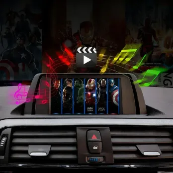 DIGITAL IQ BM 006W CPAA (WIRELESS CARPLAY / ANDROID AUTO BOX for BMW - MINI (CIC system) with 2 cameras FRONT - REAR)