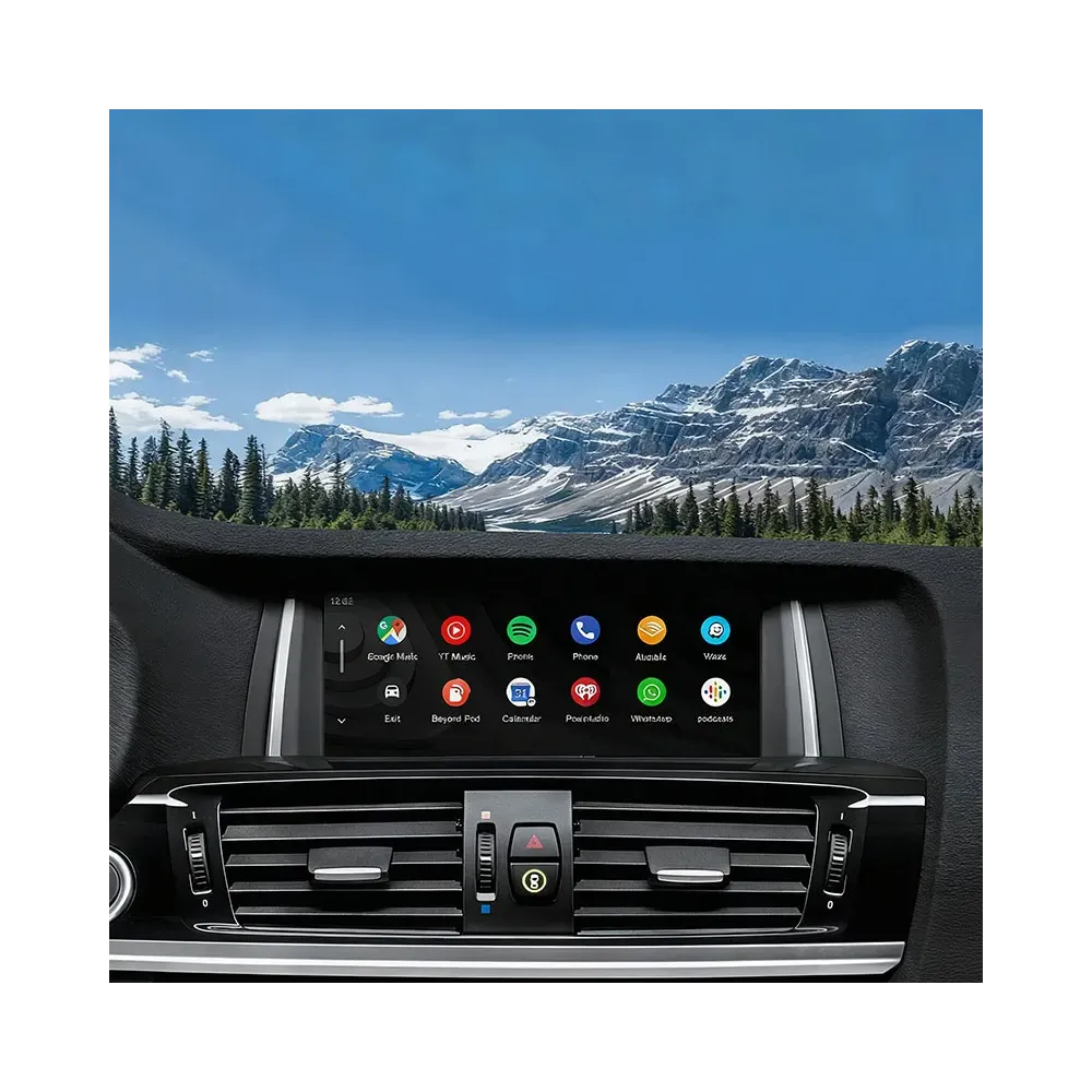 DIGITAL IQ BM 006W CPAA (WIRELESS CARPLAY / ANDROID AUTO BOX for BMW - MINI (CIC system) with 2 cameras FRONT - REAR)