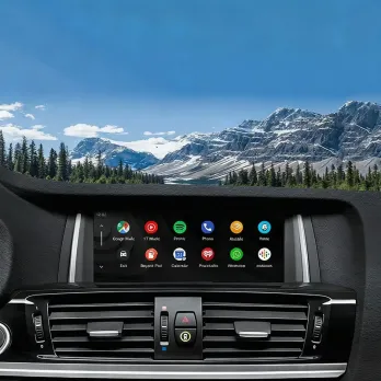 DIGITAL IQ BM 006W CPAA (WIRELESS CARPLAY / ANDROID AUTO BOX for BMW - MINI (CIC system) with 2 cameras FRONT - REAR)