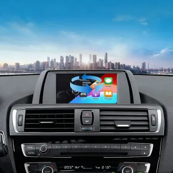 DIGITAL IQ BM 006W CPAA (WIRELESS CARPLAY / ANDROID AUTO BOX for BMW - MINI (CIC system) with 2 cameras FRONT - REAR)