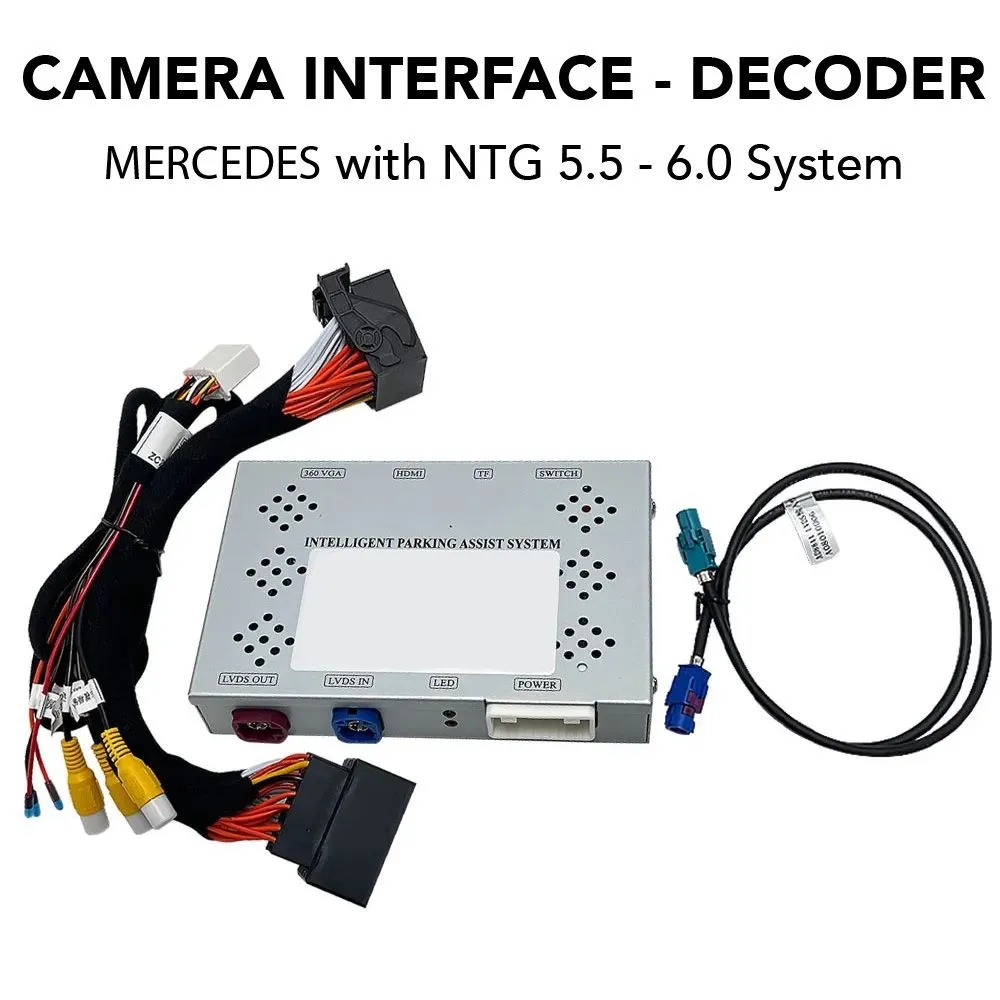 DIGITAL IQ BZ 9863_CI (CAMERA INTERFACE for MERCEDES NTG 5.5 - 6.0 System for 10.25'' original screen)