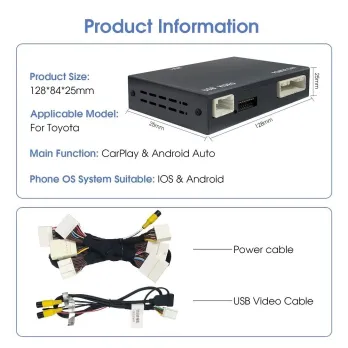 DIGITAL IQ TΥ 280_CPA (WIRELESS CARPLAY / ANDROID AUTO BOX for TOYOTA mod. 2014-2019 with Touch 2 & Entune 2 System)