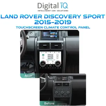DIGITAL IQ FZ 2005 (TOUCHSCREEN CLIMATE CONTROL PANEL 9" for LAND ROVER DISCOVERY SPORT mod. 2015-2019)
