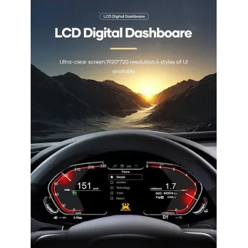 DIGITAL IQ DDD 941_DC (11in) DIGITAL CLUSTER for BMW X1 Series E84 mod. 2009-2015