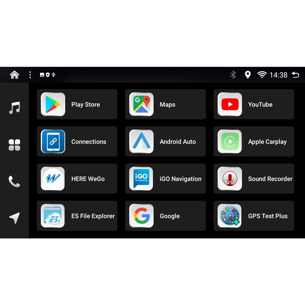 DIGITAL IQ BXF 633_CPAA (8" DECK) MULTIMEDIA SYSTEM for DACIA mod. 2012-2019 - RENAULT CAPTURE mod. 2013-2021