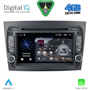 DIGITAL IQ MSG 438_CPA (7'' DECK) MULTIMEDIA SYSTEM for FIAT DOBLO mod. 2015-2022