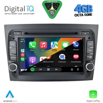 DIGITAL IQ MSG 438_CPA (7'' DECK) MULTIMEDIA SYSTEM for FIAT DOBLO mod. 2015-2022