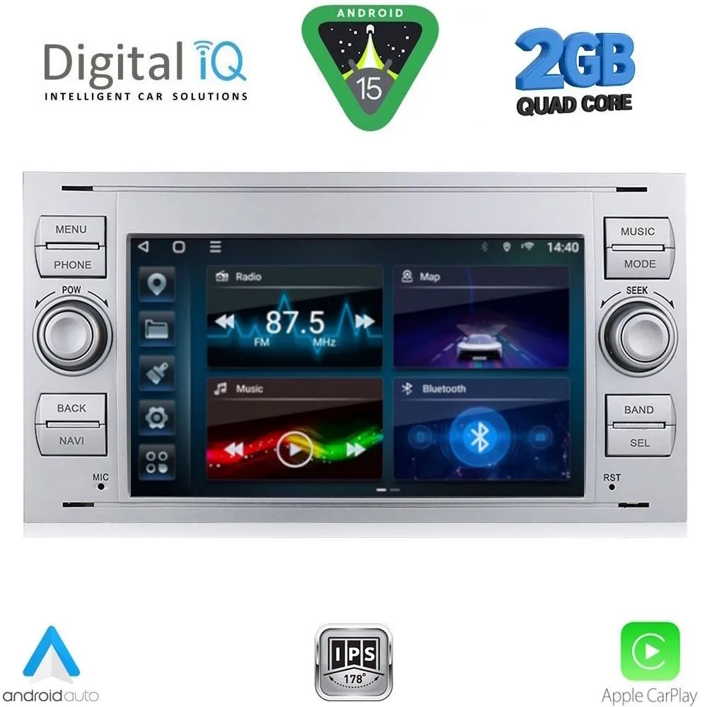 DIGITAL IQ BLD 202S_CPA (7" DECK) MULTIMEDIA for FORD mod. 2004-2008