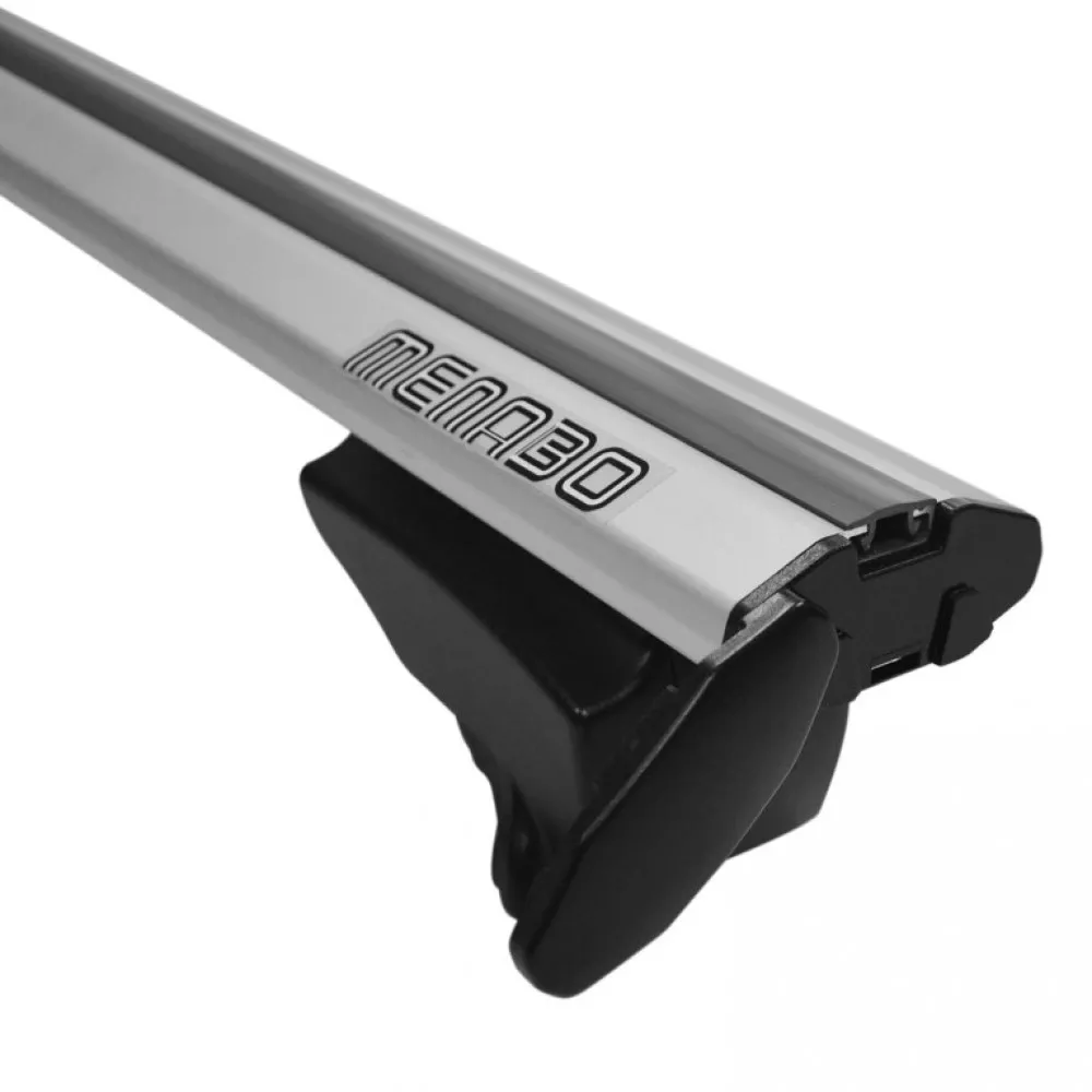 MENABO ΜΠΑΡΕΣ ΟΡΟΦΗΣ ΑΛΟΥΜΙΝΙΟΥ LINCE XL SILVER 135 cm ΣΕ ΑΣΗΜΙ ΧΡΩΜΑ ΓΙΑ Ford Mondeo IV St