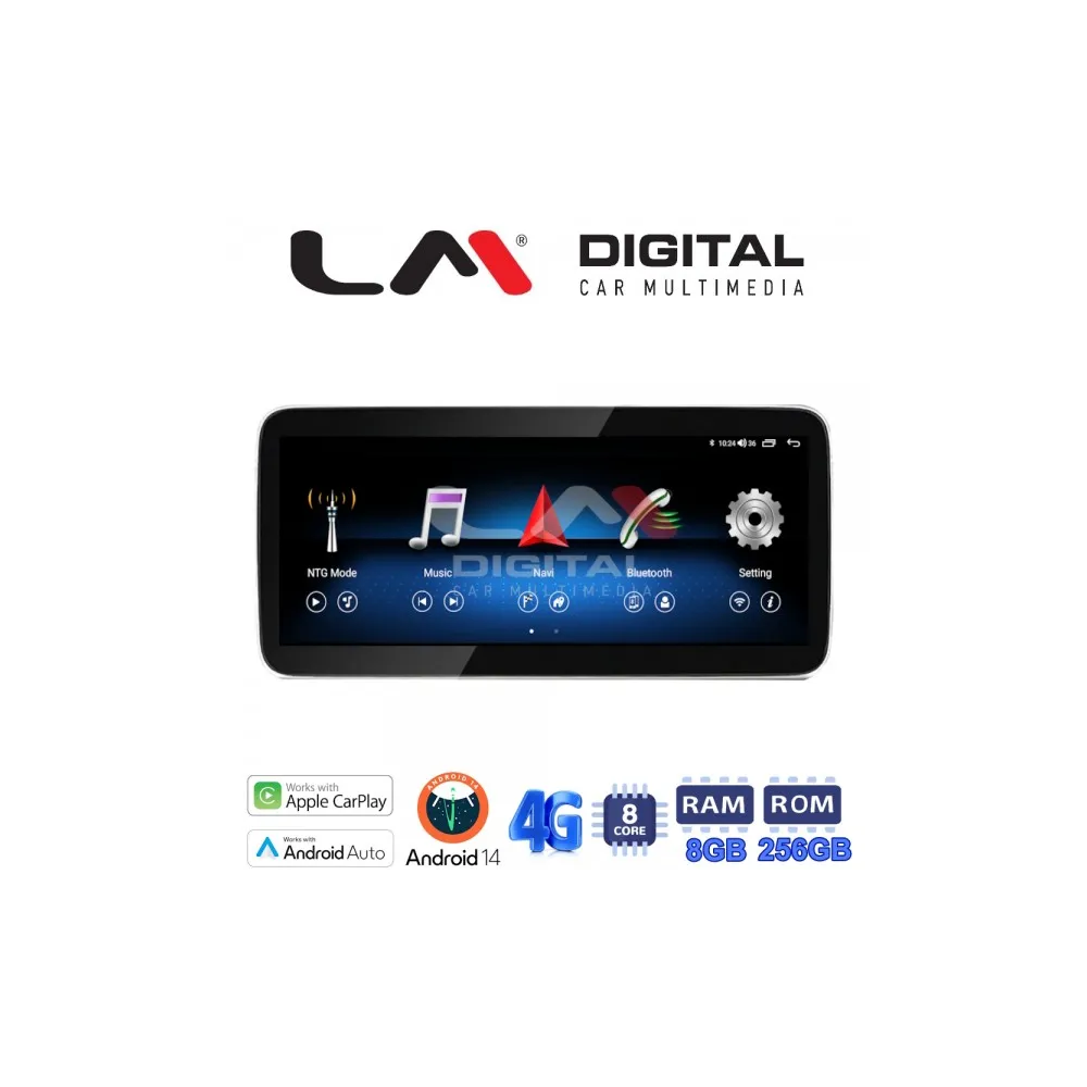 LM Digital - LM GH8 337 N45 Οθόνη OEM Multimedia Αυτοκινήτου για Mercedes A Class/ CLA Class (W176) 2013  201