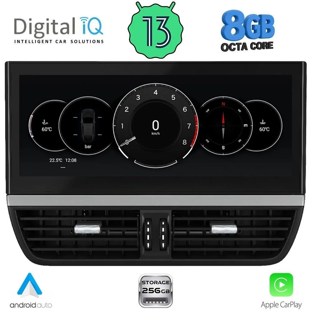DIGITAL IQ ZFG 732_CPA (12.3″) (PCM-4) MULTIMEDIA SYSTEM for PORSCHE CAYENNE mod. 2016-2017