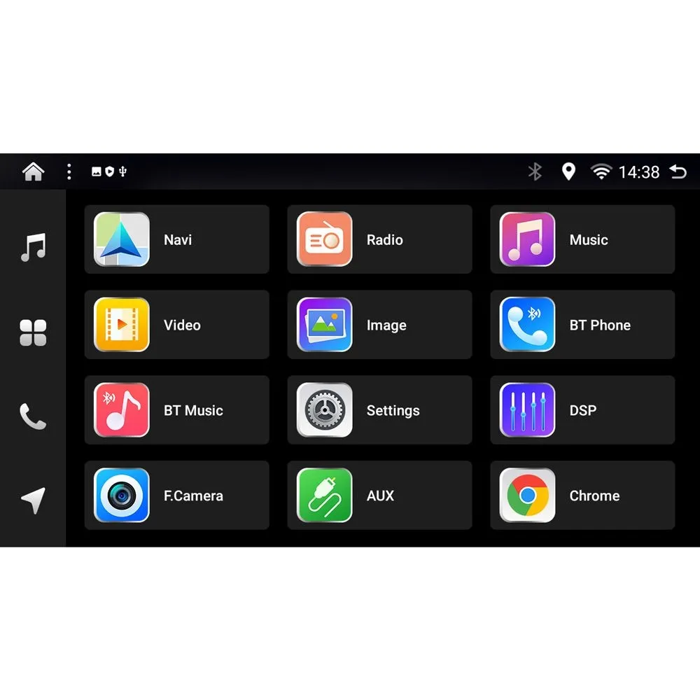 DIGITAL IQ BXF 7154B_CPAA (9inc) MULTIMEDIA TABLET for FORD FIESTA mod. 2008-2017
