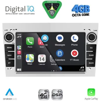 DIGITAL IQ BLG 419BL_CPA (7" DECK) MULTIMEDIA SYSTEM for OPEL ALL mod. 2004-2014 (GLOSS BLACK)