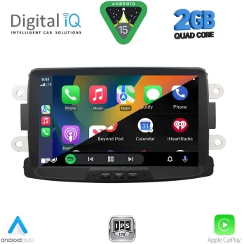 DIGITAL IQ BLD 233_CPA (8" DECK) MULTIMEDIA OEM for DACIA mod. 2012 – RN CAPTURE mod. 2013+