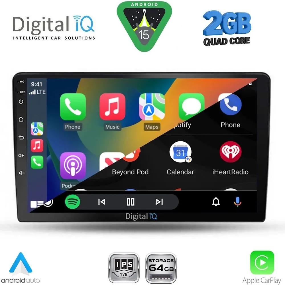 DIGITAL IQ RSD 1301_CPA (9inc) MULTIMEDIA TABLET for KIA CEED mod. 2009-2012