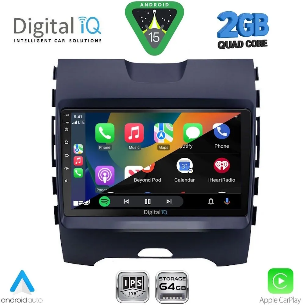 DIGITAL IQ RSD 1152_CPA (9inc) MULTIMEDIA TABLET for FORD EDGE mod. 2015-2023