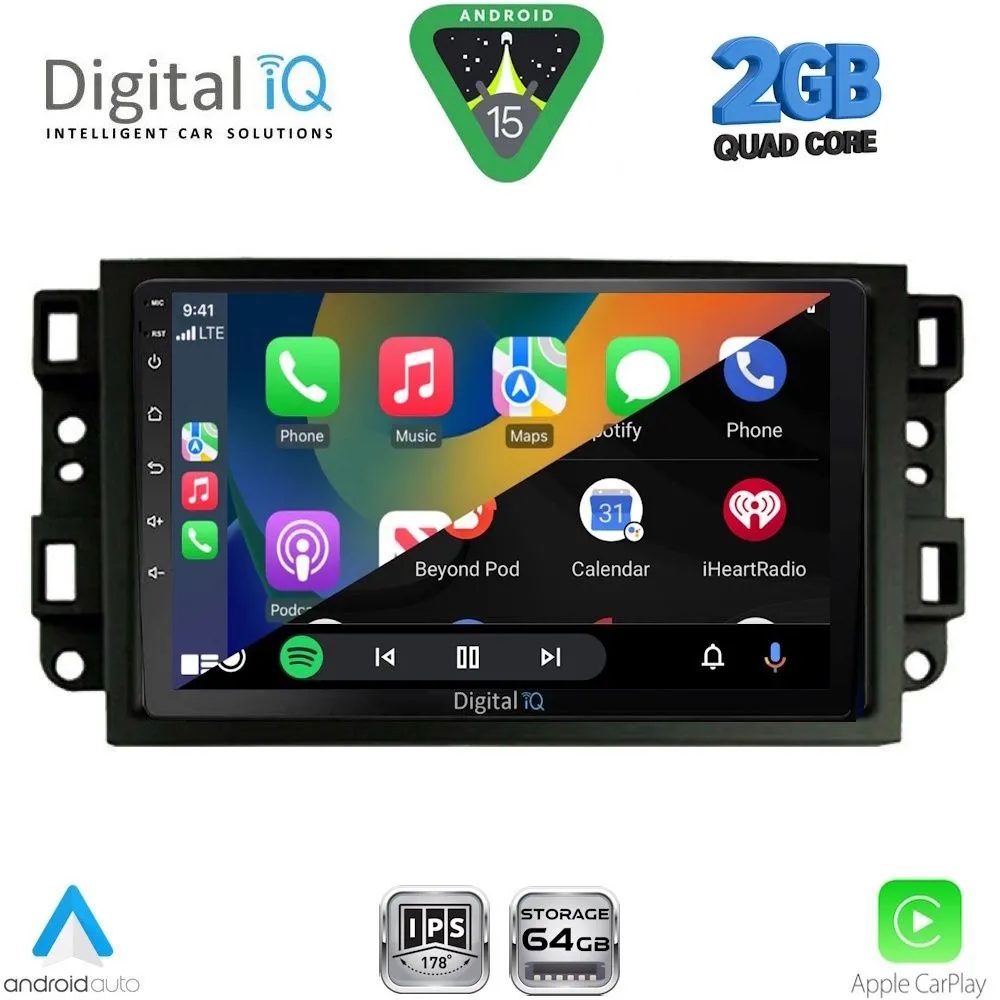 DIGITAL IQ RSD 1070_CPA (10inc) MULTIMEDIA TABLET for CHEVROLET ALL mod. 2004-2011