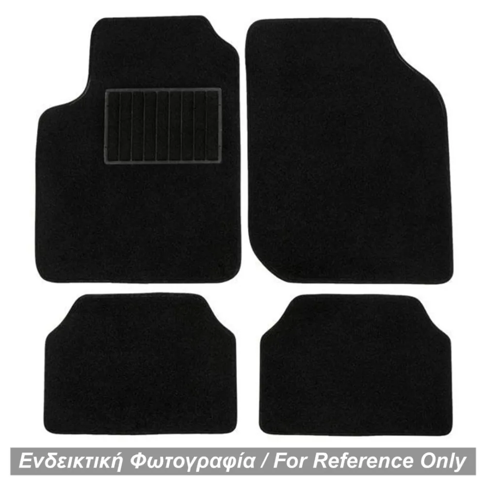 ΠΑΤΑΚΙΑ ΜΟΚΕΤΑ ΓΙΑ MITSUBISHI LANCER 1999-2004 (ΜΑΥΡΟ ΜΕ ΜΑΥΡΟ ΡΕΛΙ) - 4 ΤΕΜ.