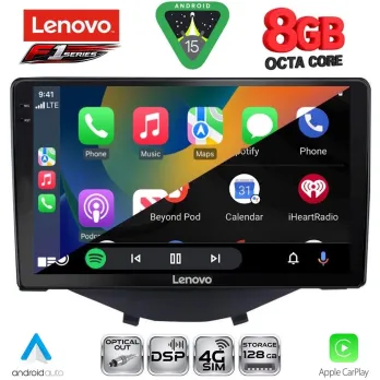 LENOVO SSR 10715_CPA CLIMA-A/C (9inc) MULTIMEDIA TABLET for CITROEN C1-PEUGEOT 108-TOYOTA AYGO mod. 2014-2022