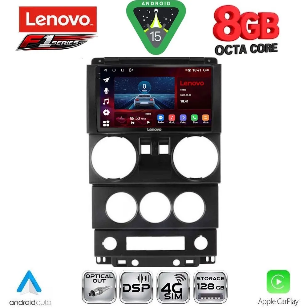 LENOVO SSR 10293_CPA (9inc) MULTIMEDIA TABLET for JEEP WRANGLER mod. 2006-2011