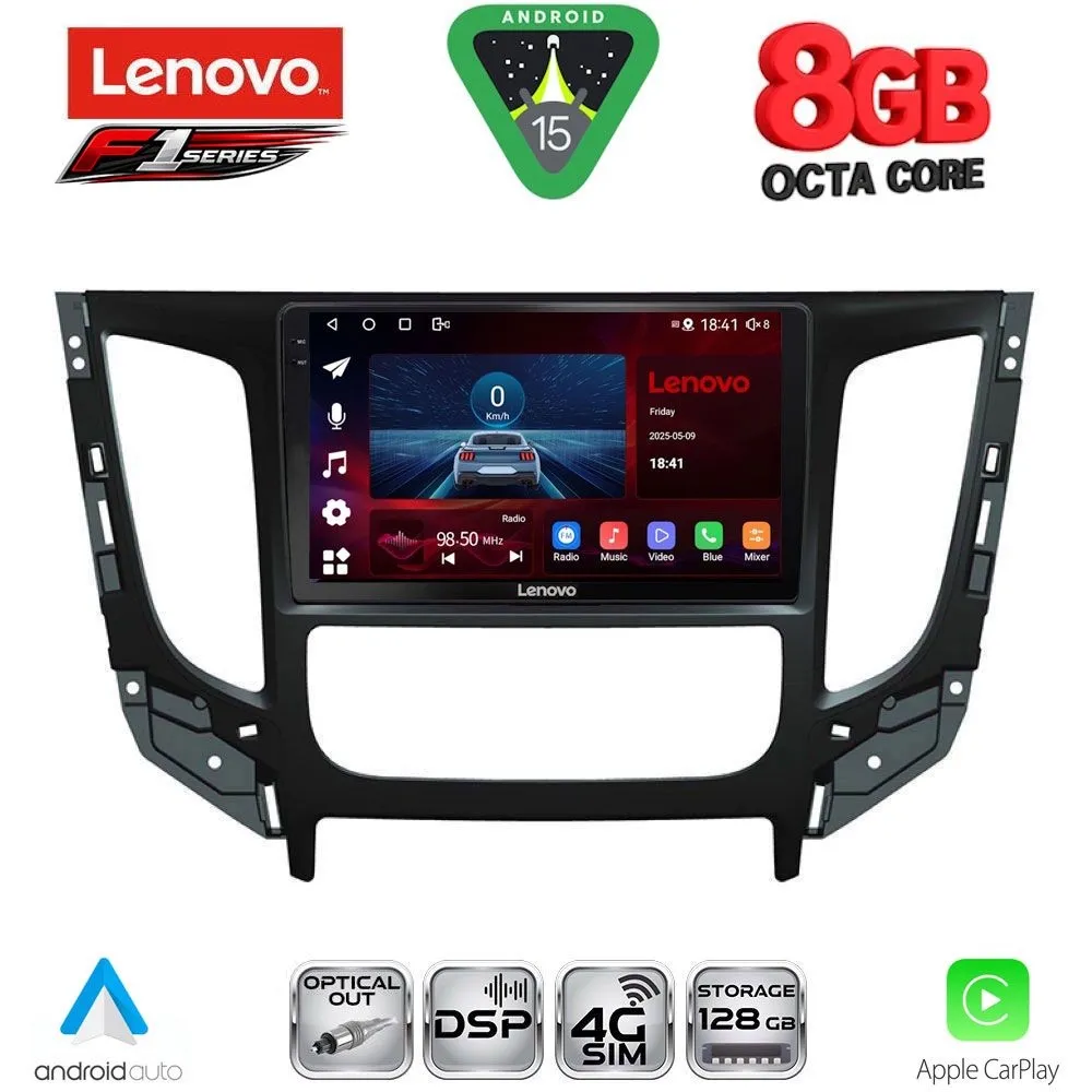 LENOVO SSR 10437_CPA CLIMA (9inc) MULTIMEDIA TABLET for MITSUBISHI L200 mod. 2015-2019