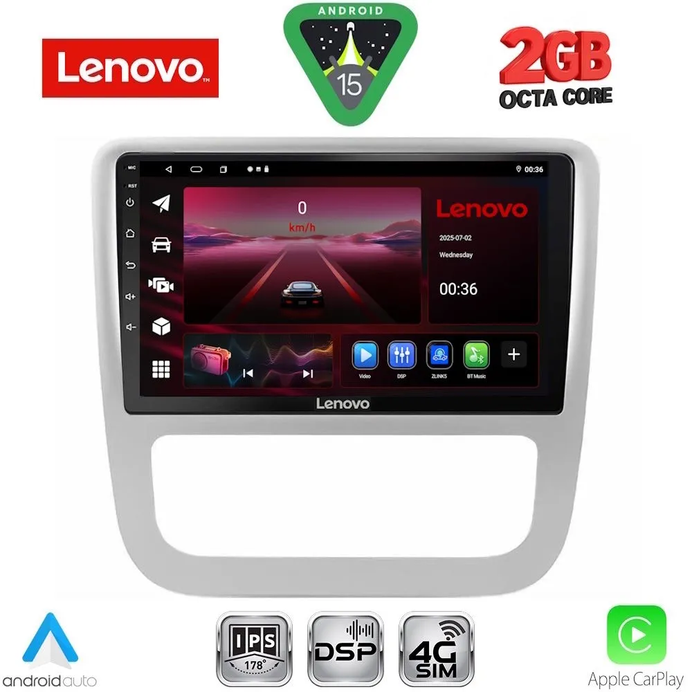 LENOVO LVF 5751_CPA CLIMA (9inc) MULTIMEDIA TABLET for VW EOS mod. 2006 - SCIROCCO mod. 2011-2014