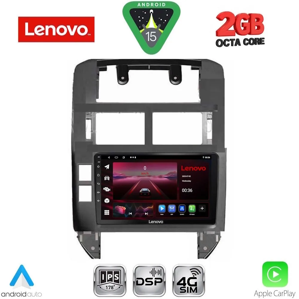 LENOVO LVF 5755_CPA (9inc) MULTIMEDIA TABLET for VW POLO mod. 2002-2009