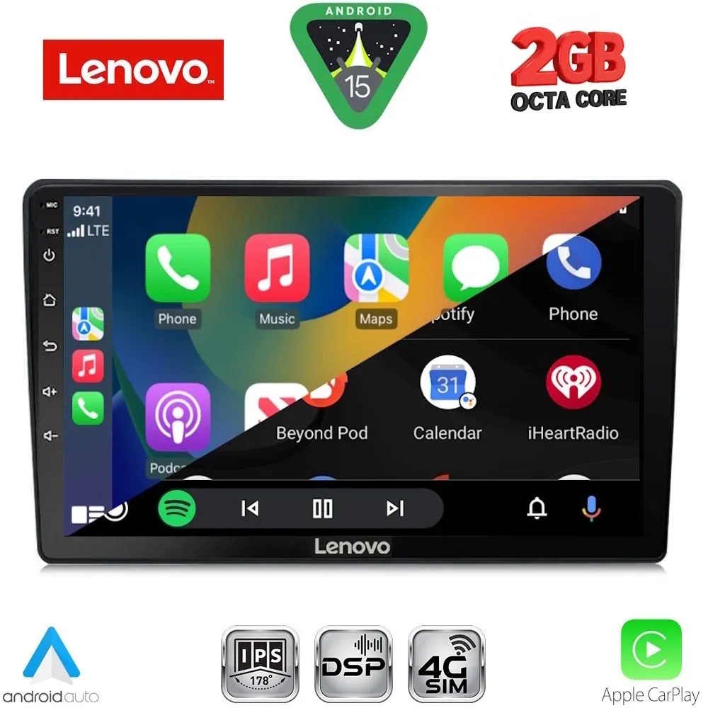LENOVO LVF 5360_CPA (9inc) MULTIMEDIA TABLET for MAZDA 2 mod. 2002-2007