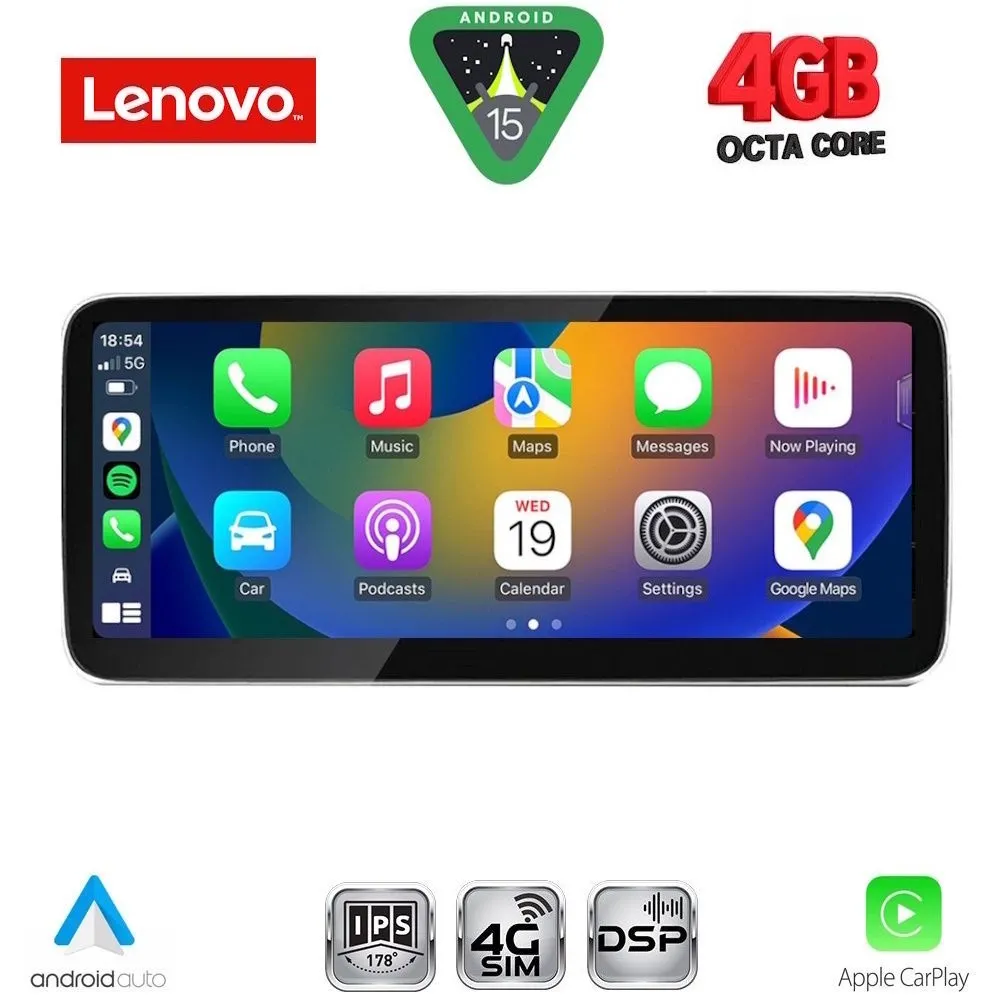 LENOVO LVG 13918_CPA (10.25inc) MULTIMEDIA SYSTEM for AUDI A4 mod. 2009-2016
