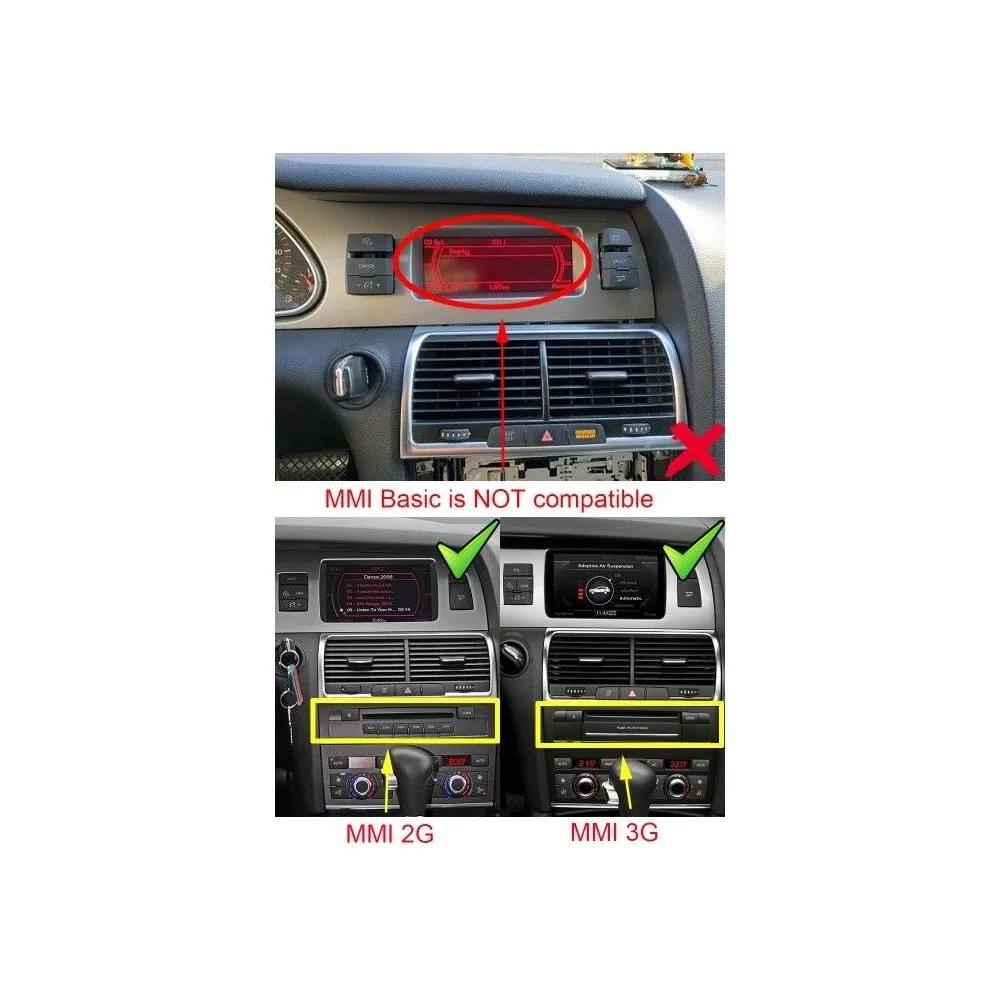 DIGITAL IQ TPG 15933_CPA (10.25inc) MULTIMEDIA SYSTEM for AUDI mod. Q7 2005-2010