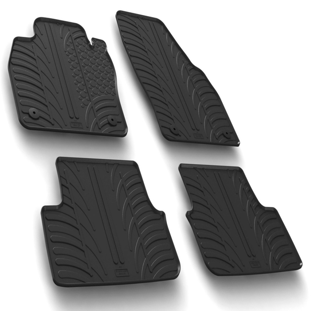 OPEL KARL 12/2014+ / KARL ROCKS 03/2017+ ΜΑΡΚΕ ΠΑΤΑΚΙΑ SUMISURA ΛΑΣΤΙΧΟ ΣΕ ΜΑΥΡΟ ΧΡΩΜΑ ME ΚΟΥΜΠΩΜΑΤΑ LAMPA - 4 ΤΕΜ.