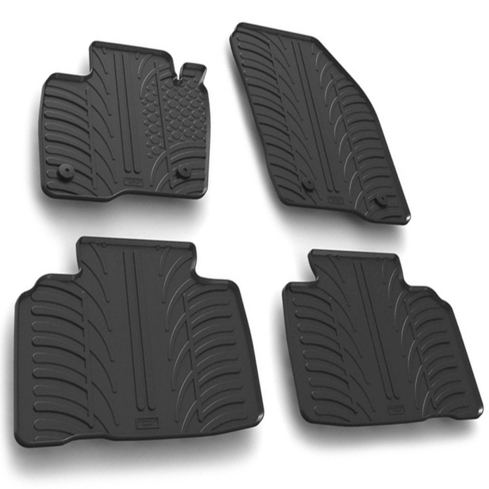 FORD EDGE ΑΥΤΟΜΑΤΟ 5D 07/2016-03/2021 ΜΑΡΚΕ ΠΑΤΑΚΙΑ SUMISURA ΛΑΣΤΙΧΟ ΣΕ ΜΑΥΡΟ ΧΡΩΜΑ ME ΚΟΥΜΠΩΜΑΤΑ LAMPA - 4 ΤΕΜ.