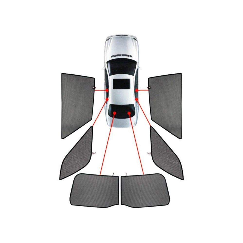 KIA CEED 5D 2012+ ΚΟΥΡΤΙΝΑΚΙΑ ΜΑΡΚΕ CAR SHADES - 6 ΤΕΜ.