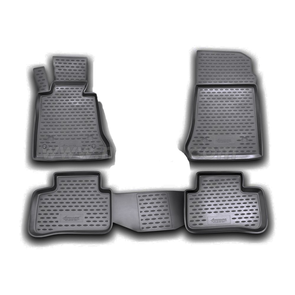 MERCEDES GLK X204 10/2008+ ΜΑΡΚΕ ΠΑΤΑΚΙΑ ΣΕ ΣΚΑΦΗ TPE ΛΑΣΤΙΧΟ ΣΕ ΜΑΥΡΟ ΧΡΩΜΑ NOVLINE - 4 ΤΕΜ.