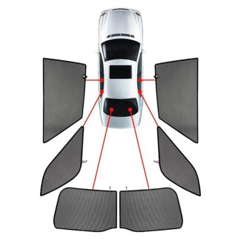 BMW X5 (G05) 5D 2018 ΚΟΥΡΤΙΝΑΚΙΑ ΜΑΡΚΕ	CARSHADES - 6 ΤΕΜ.