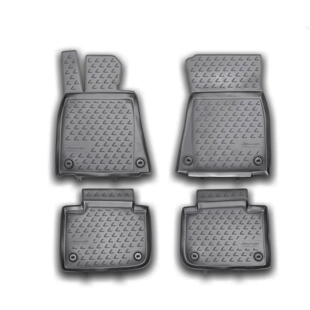 LEXUS GS 205 2012+ ΜΑΡΚΕ ΠΑΤΑΚΙΑ ΣΕ ΣΚΑΦΗ TPE ΛΑΣΤΙΧΟ ΣΕ ΜΑΥΡΟ ΧΡΩΜΑ NOVLINE - 4 ΤΕΜ.