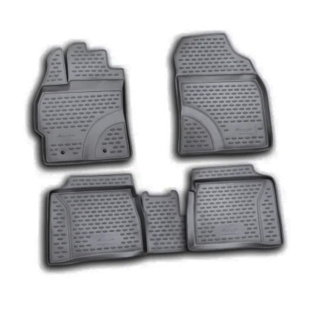 TOYOTA PRIUS 10/2009-2016 ΜΑΡΚΕ ΠΑΤΑΚΙΑ ΣΕ ΣΚΑΦΗ TPE ΛΑΣΤΙΧΟ ΣΕ ΜΑΥΡΟ ΧΡΩΜΑ NOVLINE - 4 ΤΕΜ.