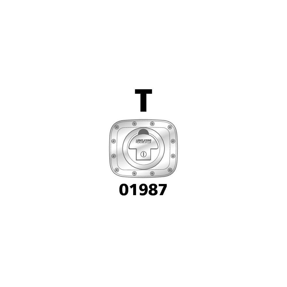 ΤΑΠΑ ΡΕΖΕΡΒΟΥΑΡ "T" LAMPA - 1 TEM.