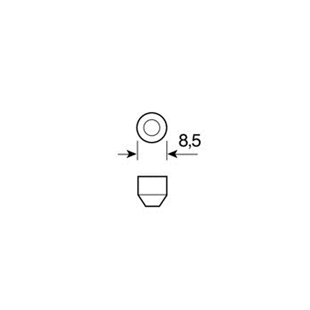 ΛΑΜΠΑΚΙΑ ΣΩΛΗΝΩΤΑ 12V/10W ΜΠΛΕ 11X31mm