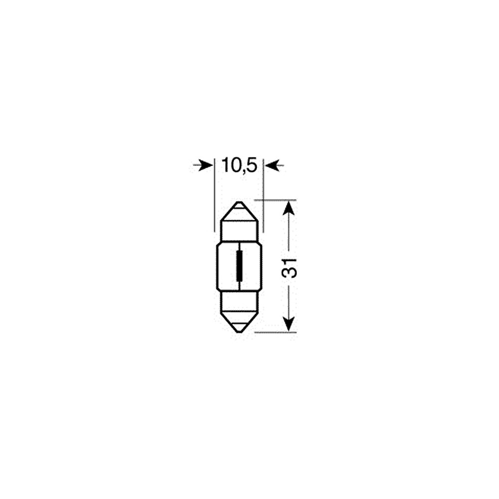 ΛΑΜΠΑΚΙΑ ΣΩΛΗΝΩΤΑ 12V/10W ΠΡΑΣΙΝΑ