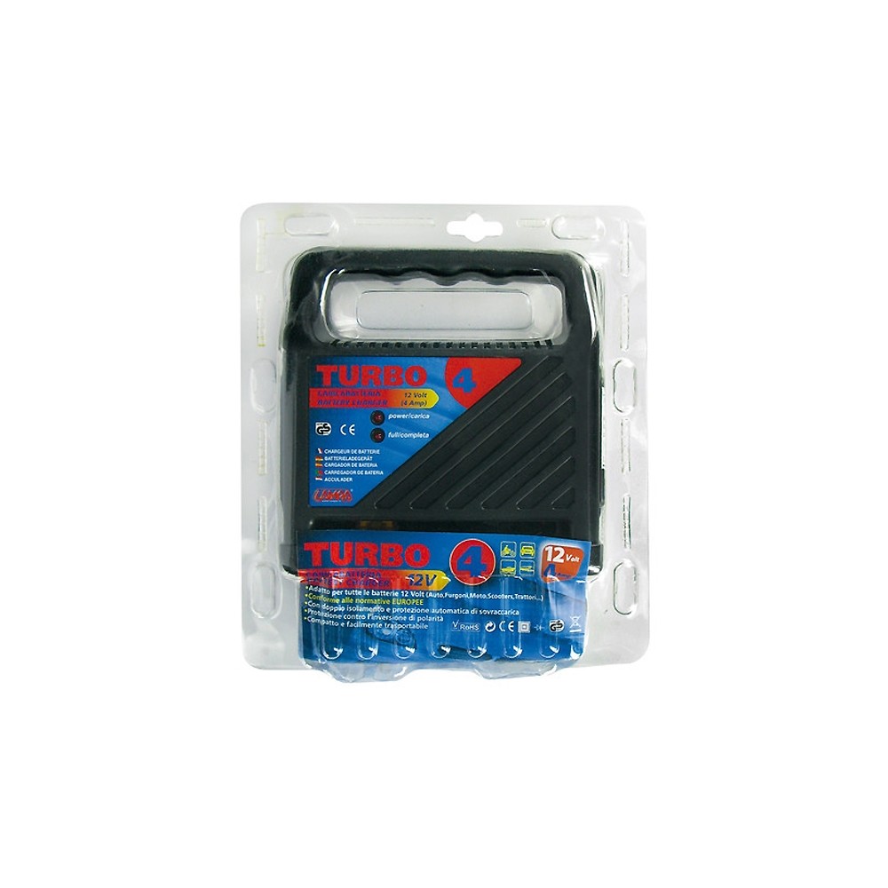 ΦΟΡΤΙΣΤΗΣ ΜΠΑΤΑΡΙΑΣ 4 AMP - 12V