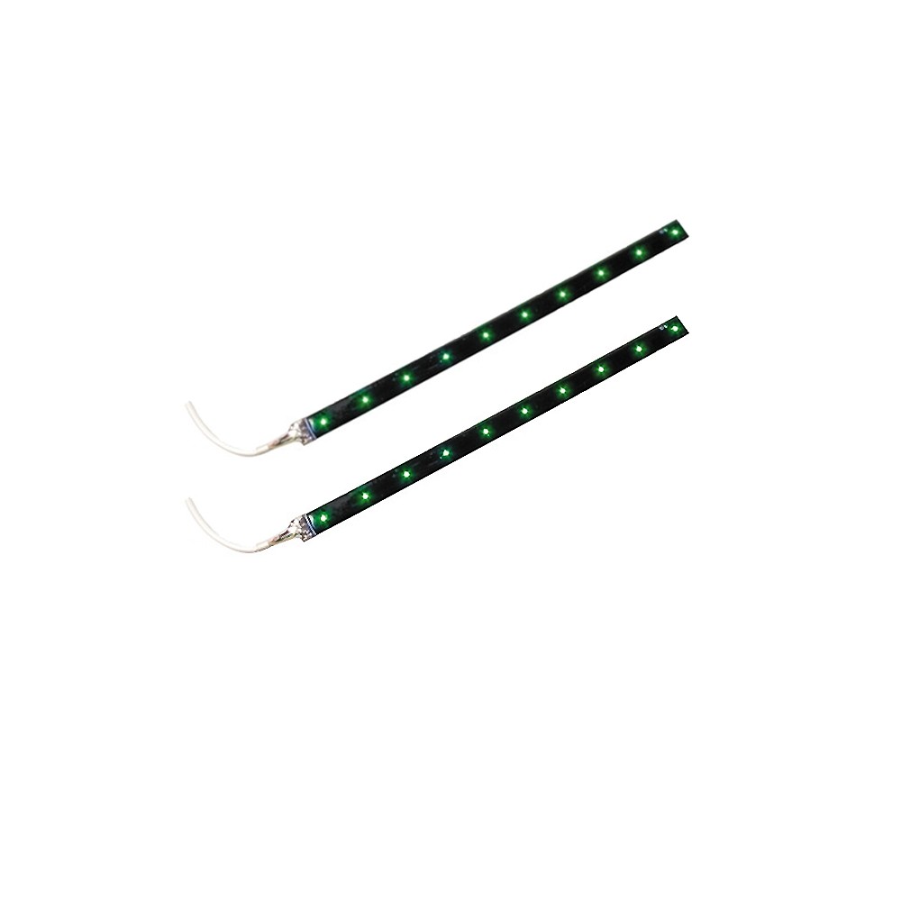 ΤΑΙΝΙΑ ΜΕ 15 LED ΕΥΚΑΜΠΤΗ FLEX STRIP 40 CM 12V ΠΡΑΣΙΝΟ 2ΤΕΜ