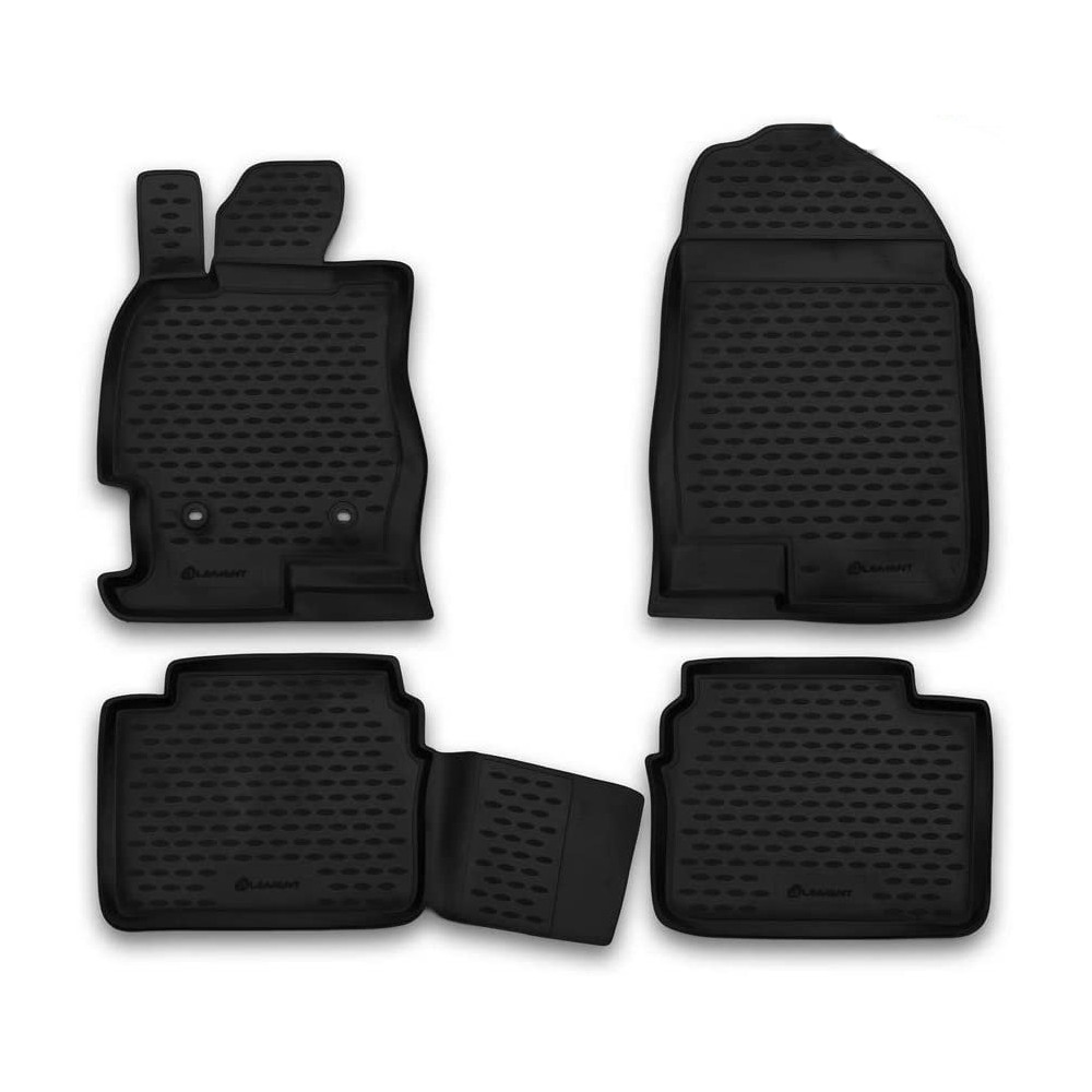 MAZDA 6 04/2008-2013 ΜΑΡΚΕ ΠΑΤΑΚΙΑ ΣΕ ΣΚΑΦΗ TPE ΛΑΣΤΙΧΟ ΣΕ ΜΑΥΡΟ ΧΡΩΜΑ NOVLINE - 4 ΤΕΜ.