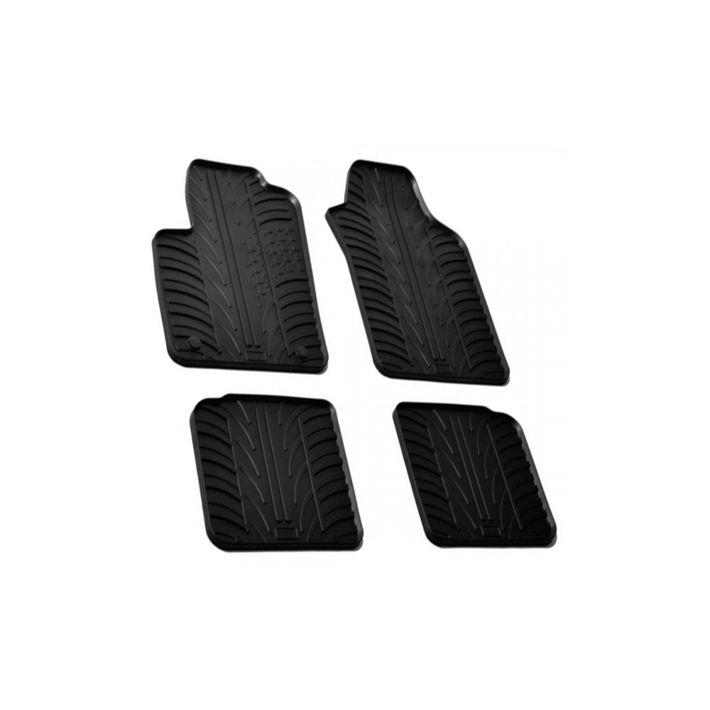 LANCIA YPSILON 06/2011+ ΜΑΡΚΕ ΠΑΤΑΚΙΑ SUMISURA ΛΑΣΤΙΧΟ ΣΕ ΜΑΥΡΟ ΧΡΩΜΑ ΧΩΡΙΣ ΚΟΥΜΠΩΜΑΤΑ LAMPA - 4 ΤΕΜ.