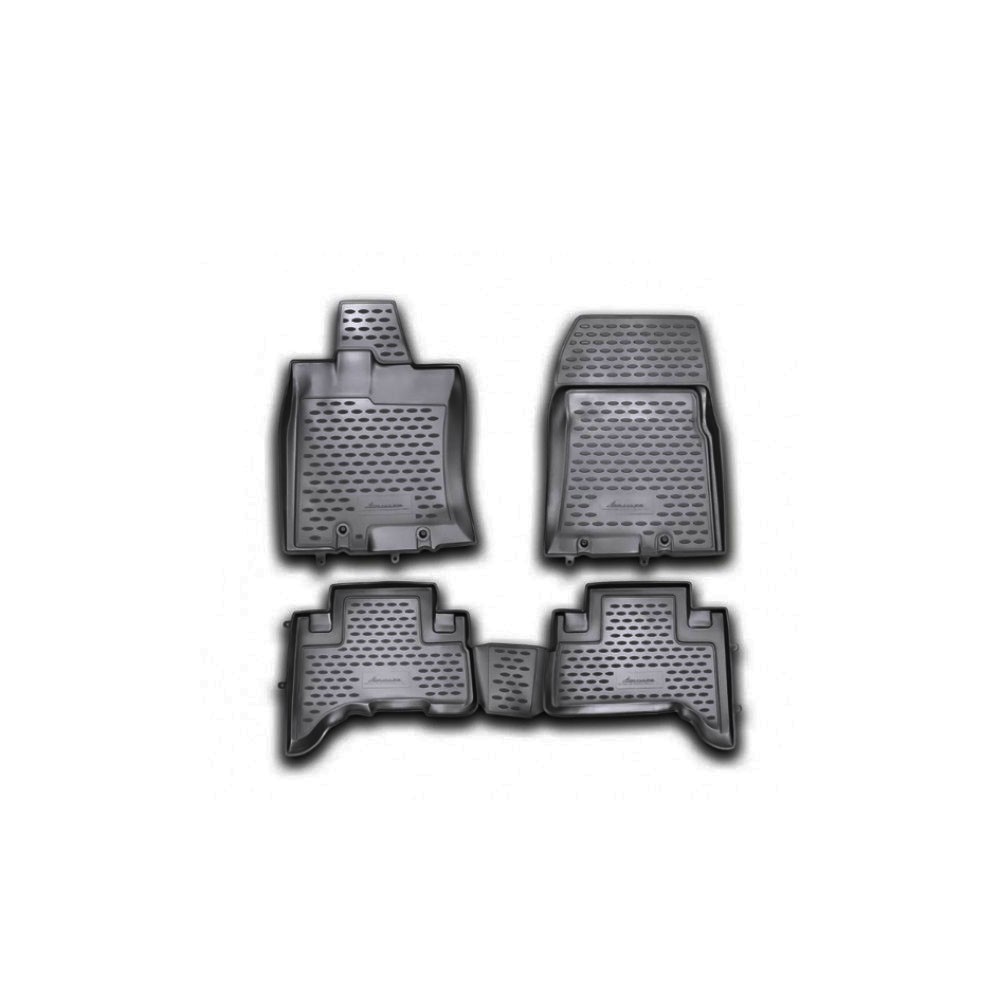 TOYOTA FJ-CRUISER 2006+  ΜΑΡΚΕ ΠΑΤΑΚΙΑ ΣΕ ΣΚΑΦΗ TPE ΛΑΣΤΙΧΟ ΣΕ ΜΑΥΡΟ ΧΡΩΜΑ NOVLINE - 4 ΤΕΜ.