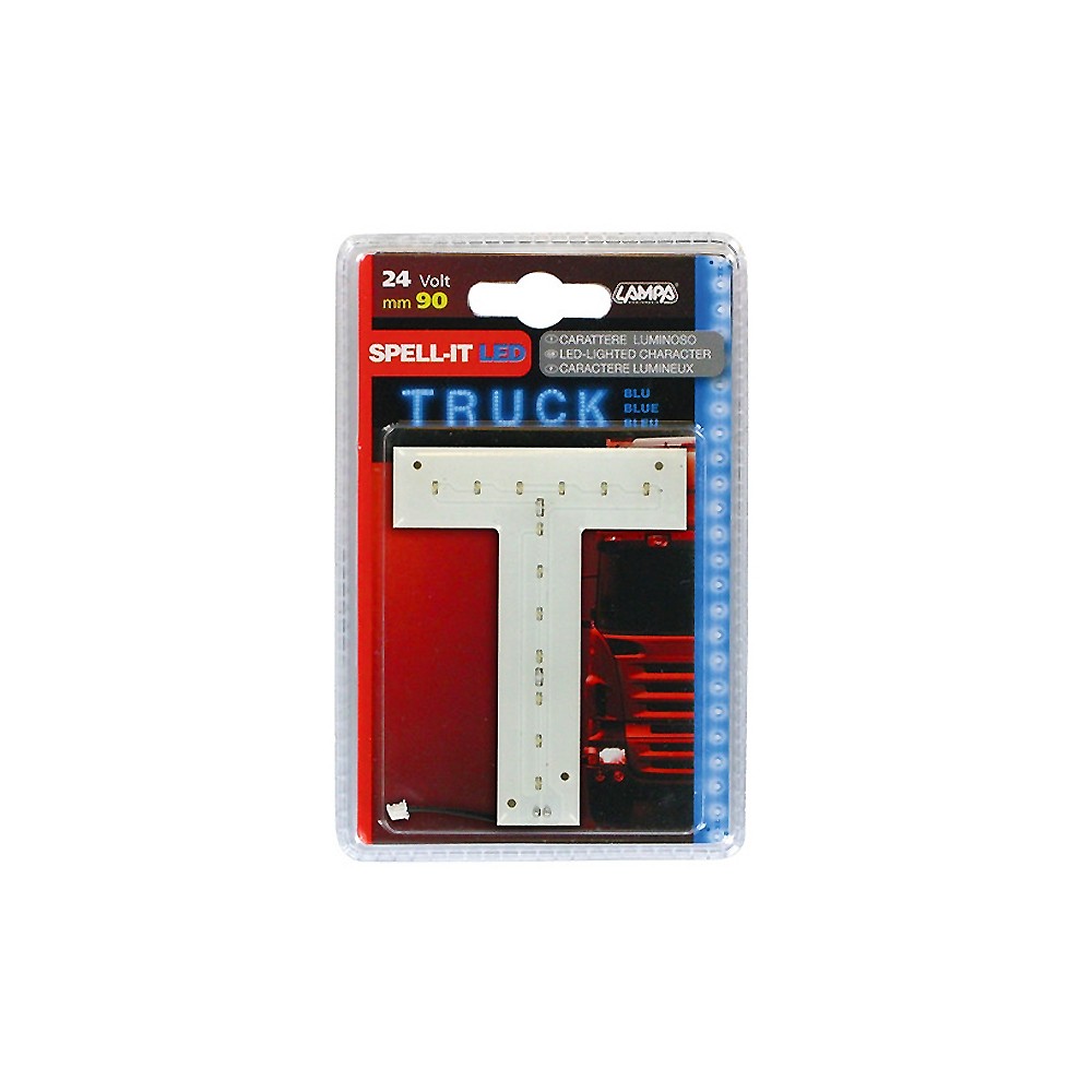 ΓΡΑΜΜΑ Τ ΜΠΛΕ 24V LED